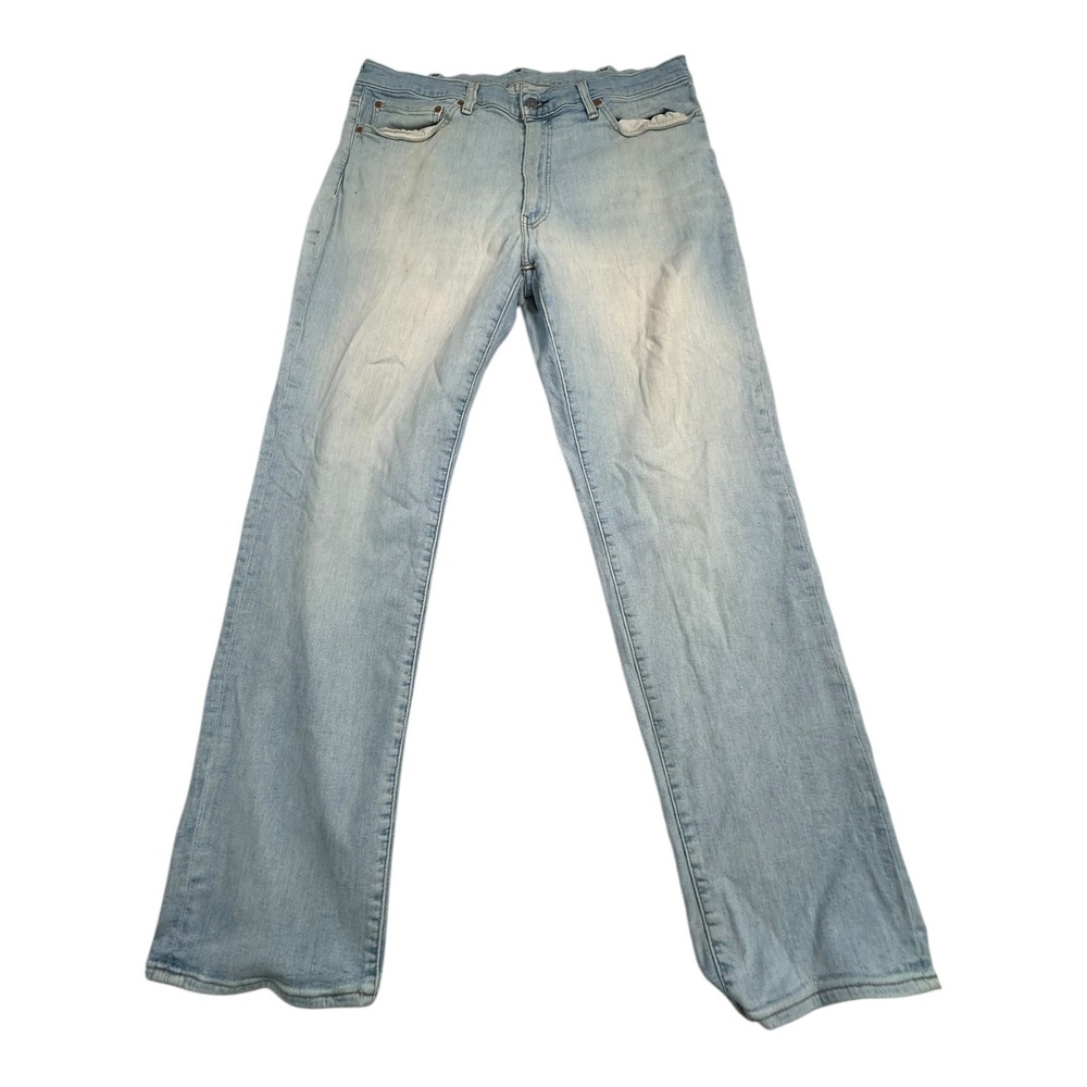 Levi's 541 Athletic Fit Men's Jeans W38 L32‎ Light Wash Denim Blue